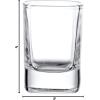 imageJoyJolt 12Pack Heavy Base Shot Glass Set 2Ounce Shot GlassesSet of 6 Pack of 2