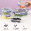 imageJoyJolt 24pc Borosilicate Glass Storage Containers with Lids  12 AirtightFreezer Safe Food Storage Containers for Pantry and Kitchen  Meal Prep Container for Lunch  Glass Tupperware SetColor Very Peri