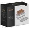 imageJoyJolt 3pc Loaf Pans for Baking Bread with Lids Baking Set 19 Quart Large Rectangular Baking Dish With Lid Oven Pan Banana Bread Pan Lasagna Pan Deep with Lid Bread Saver Container AirtightGray