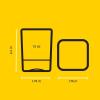 imageJoyJolt 6Pack Heavy Base Shot Glass Set 2Ounce Shot GlassesSet of 10