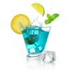 imageJoyJolt Aqua Vitae Martini Glass Set of 2 Crystal Glassware SemiSquare Drinking Glasses with Off Set Base Stemless Cocktail Glasses and Dessert Glasses Unique Christmas Gifts