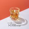 imageJoyJolt Aurora Crystal Whiskey Glasses 74oz Twisted Whiskey Glass Set of 2 Old Fashioned Liquor and Drinking Glasses Crystal Scotch Whisky Glass Set for BourbonAurora Whiskey Glasses