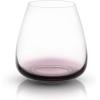 imageJoyJolt Black Swan Red Stemless Wine Glasses Premium Crystal Glassware 182 Oz Capacity Set Of 4