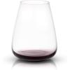 imageJoyJolt Black Swan White Stemless Wine Glasses Premium Crystal Glassware 231 Oz Capacity Set Of 4