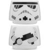 imageJoyJolt Character Stackable Star Wars Drinking Glasses  8oz Mandalorian Glass Cups Head and Body  Set of 2 for Bar Kitchen  Fun Glassware Star Wars GiftsStormtrooper