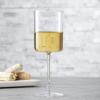 imageJoyJolt Claire 14oz Red Wine Glass Set Large Wine Glasses Set of 2 Elegant Crystal Wide Rim Stemware Modern Glasses with Stem Made in Europe Stemmed Glassware for Unique GiftsWhite Wine Glasses