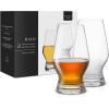 imageJoyJolt Crystal Whiskey Glasses Set of 2  78 Oz Rocks Glasses for Neat or Mixed Drinks  Lowball Whiskey Tumbler Cocktail Glasses with Unique SCurved Shape  Whiskey Glass Set