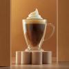 imageJoyJolt Declan Irish Double Wall Insulated Glass Coffee Cups Set of 2 15Ounces