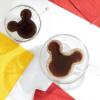 imageJoyJolt Disney Mickey Mouse 3D Espresso Cups 54oz Glass Set of 2  Insulated Double Wall Design Unique Coffee Mugs54 Oz