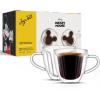 imageJoyJolt Disney Mickey Mouse 3D Espresso Cups 54oz Glass Set of 2  Insulated Double Wall Design Unique Coffee Mugs54 Oz