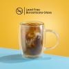 imageJoyJolt Double Wall Glasses 135Ounce Insulated Mugs Double Walled Glass Cups For Coffee Tea Set of 2