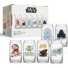 imageJoyJolt Drinking Glass Cups Set of 616oz Beer Can Glasses Clear Soda Can Shaped Glass Cups Cute Iced Coffee Cup Tumblers Cold Drink Glassware Unique Water Tea Cocktail Glass SetStar Wars Glasses