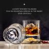 imageJoyJolt Everyday Whiskey Glasses  10oz Old Fashioned Glasses Set 4 Crystal Scotch Glasses Rocks Glass Bourbon Glasses Liquor Glasses Cocktail Glasses set