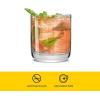 imageJoyJolt Faye 13oz Highball Glasses 6pc Tall Glass Sets LeadFree Crystal Drinking Glasses Water Glasses Mojito Glass Cups Tom Collins Bar Glassware and Mixed Drink Cocktail Glass SetShort glasses