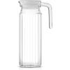 imageJoyJolt Glass Pitcher with Lid  50oz Borosilicate Water Carafe Jug with Stainless Steel Lid for Iced Tea Lemonade Juice Mixed Drinks40 Ounces