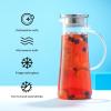 imageJoyJolt Glass Pitcher with Lid  50oz Borosilicate Water Carafe Jug with Stainless Steel Lid for Iced Tea Lemonade Juice Mixed Drinks50 Ounces