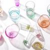 imageJoyJolt Hue Colorful Whiskey Set of 6 10oz Drink Glasses Double Old Fashioned Glass Modern Whiskey Glass Set for Bar Low Ball Cocktail Tumbler GlassesHighball Glasses