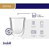 imageJoyJolt Javaah Double Walled Espresso Glasses Espresso Cups Set of 4  2Ounces4 Count Pack of 1
