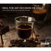 imageJoyJolt Javaah Double Walled Espresso Glasses Espresso Cups Set of 4  2Ounces4 Count Pack of 1