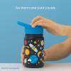 imageJoyJolt Kids Water Bottle with Straw Lid 12oz Small Stainless Steel Reusable Tumbler for Kids Girls Boys or Teen Vacuum Insulated Water Bottle for School Travel and Outdoors LeakproofSpace