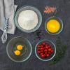 imageJoyJolt Kitchen Mixing Bowls  8pc Glass with Lids Set  Neat Nesting Large Bowl Batter Cooking Storage and Big Salad BPAFree RedVery Peri