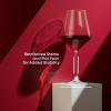 imageJoyJolt Layla White Wine Glasses Set of 4 Italian Glasses 135 oz Clear  Made in EuropeRed Wine Glasses