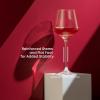 imageJoyJolt Layla White Wine Glasses Set of 4 Italian Glasses 135 oz Clear  Made in EuropeWhite Wine Glasses