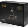 imageJoyJolt Luna 5 Piece Whiskey Decanter And Glass Set 100 LeadFree Crystal Bar Set Prefer For Scotch Liquor Bourbon Comes with A Whisky Decanter Sets And 4 Old Fashioned Glasses