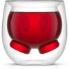 imageJoyJolt Mickey Pants and Minnie Skirt 3D 2oz Espresso Cups Double Walled Espresso Glasses 2pc Small Double Wall Glass Coffee Cups Demitasse Cups Espresso Measuring Cup or Liqueur Shot Glasses74 Oz