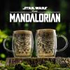 imageJoyJolt Nature Friends Grogu Double Wall Insulated Coffee Mug Set of 2 135oz Large Espresso or Latte Cup Mandalorian Star Wars Mugs Clear Glass Cups