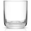 imageJoyJolt Nova Crystal Whiskey Glasses Lowball Glasses Set of 4 10oz Hand Made Short Glass Tumbler with Heavy Base Double Old Fashioned Rocks Glass for Scotch or Bourbon Dishwasher Safe GlasswareClear