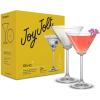 imageJoyJolt Olivia Crystal Martini Glasses  Premium Glassware Set Made in Europe  92 oz Tall Martini Glasses  Elegant Cocktail Glasses  Set of 2 Martini Glass for Drinks such as Martini or Manhattan2 Count Pack of 1