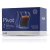 imageJoyJolt Pivot Espresso Shot Glass  Set of 2 oz Espresso Cups with Unique Design  Double Walled Thermo Espresso Glasses for Home or Professional Bar Use Set of 2 Thermal Glassware for Morning Coffee