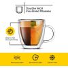 imageJoyJolt Savor Double Wall Insulated Glasses Espresso Mugs Set of 2  54OuncesEspresso cups