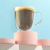 imageJoyJolt Serene Double Walled Insulated Glasses Coffee Mug Set of 2 74 Ounces135 Oz