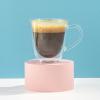 imageJoyJolt Serene Double Walled Insulated Glasses Coffee Mug Set of 2 74 Ounces74 Oz