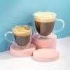 imageJoyJolt Serene Double Walled Insulated Glasses Coffee Mug Set of 2 74 Ounces74 Oz