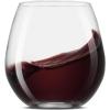 imageJoyJolt Spirits Stemless Wine Glasses for Red or White Wine Set of 415OuncesLarge