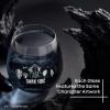 imageJoyJolt Spirits Stemless Wine Glasses for Red or White Wine Set of 415OuncesLarge