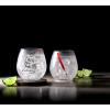 imageJoyJolt Star Wars Darth Vader Lightsaber Stemless Drinking Glass  15 oz  Set of 2Darth Vader Red Lightsaber