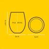 imageJoyJolt Stemless Wine Glasses Set of 4  19 oz Clear Glass Tumblers for Red ampamp White Wine Cocktails Dishwasher Safe Perfect for Home Bar GiftsMarvel Heroes
