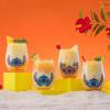 imageJoyJolt Stemless Wine Glasses Set of 4  19 oz Clear Glass Tumblers for Red ampamp White Wine Cocktails Dishwasher Safe Perfect for Home Bar GiftsStitch