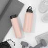 imageJoyJolt Triple Insulated Water Bottle with Straw Lid AND Flip Lid 32oz Large Water Bottle 12 Hour HotCold Vacuum Insulated Stainless Steel Bottle BPAFree Leakproof Water Bottles  Thermos BottleBlush Pink