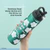 imageJoyJolt Triple Insulated Water Bottle with Straw Lid AND Flip Lid 32oz Large Water Bottle 12 Hour HotCold Vacuum Insulated Stainless Steel Bottle BPAFree Leakproof Water Bottles  Thermos BottleJourney