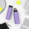 imageJoyJolt Triple Insulated Water Bottle with Straw Lid AND Flip Lid 32oz Large Water Bottle 12 Hour HotCold Vacuum Insulated Stainless Steel Bottle BPAFree Leakproof Water Bottles  Thermos BottleLilac Purple