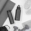 imageJoyJolt Triple Insulated Water Bottle with Straw Lid AND Flip Lid 32oz Large Water Bottle 12 Hour HotCold Vacuum Insulated Stainless Steel Bottle BPAFree Leakproof Water Bottles  Thermos BottleMatte Black