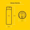 imageJoyJolt Triple Insulated Water Bottle with Straw Lid AND Flip Lid 32oz Large Water Bottle 12 Hour HotCold Vacuum Insulated Stainless Steel Bottle BPAFree Leakproof Water Bottles  Thermos BottleFlowers
