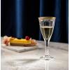 imageJoyJolt Windsor Gold Rim White Wine Glasses Crystal Wine Glasses Set of 2 6 oz Wine Glasses Stemmed Wine Glass Set Fancy Wine Glass made in Europe Modern Wine Glasses Wine Glasses for White WineWhite Wine Glasses