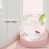 imageTall Drinking Glasses with 3D Hello Kitty ampamp Mimmy Icons Set of 2 by JoyJoltDOF Glasses