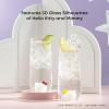 imageTall Drinking Glasses with 3D Hello Kitty ampamp Mimmy Icons Set of 2 by JoyJoltTall Glasses